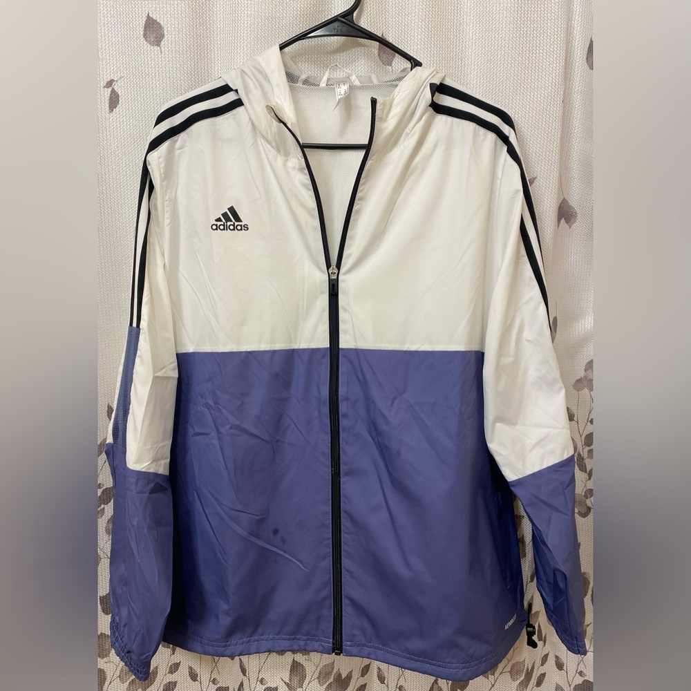 Adidas light weight windbreaker